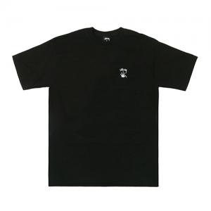 STOCK CROWN TEE-BLACK