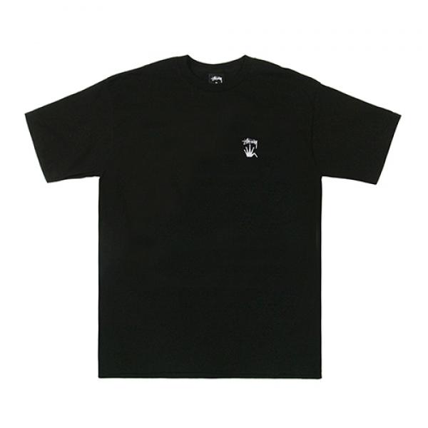 STOCK CROWN TEE-BLACK