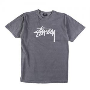STOCK PIG. DYED TEE-BLACK