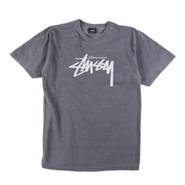 STOCK PIG. DYED TEE-BLACK