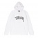 WOOL STOCK APP. HOOD-WHITE