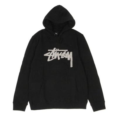 WOOL STOCK APP. HOOD-BLACK
