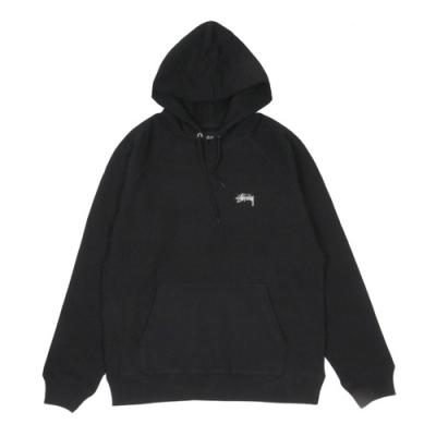 STOCK RAGLAN HOOD-BLACK
