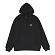 STOCK RAGLAN HOOD-BLACK