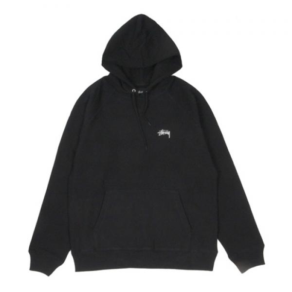 STOCK RAGLAN HOOD-BLACK