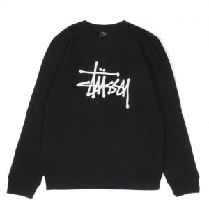 CHAIN STITCH APP. CREW-BLACK