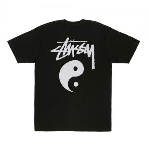 STOCK YIN YANG TEE-BLK