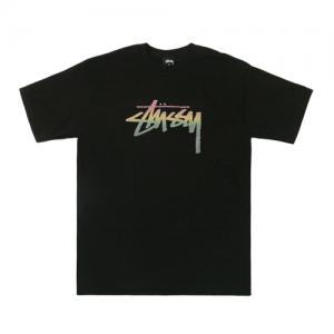 STOCK FADE TEE-BLK