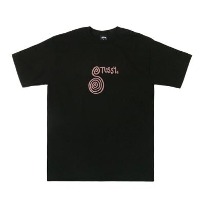 S SWIRL TEE-BLK