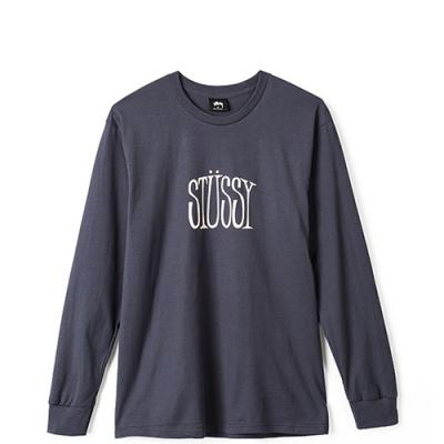 STUSSY STRETCH LS TEE-MIDN