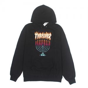 (3142553)MENORAH HOOD-BLK