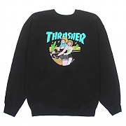 (3127003)BABES CREWNECK-BLK