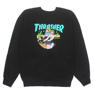 (3127003)BABES CREWNECK-BLK