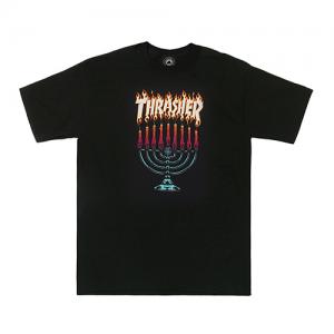 (3111803)MENORAH S/S TEE-BLK