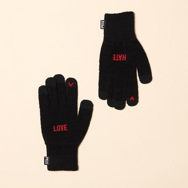 [尩] LOVE HATE SMART GLOVE (BLACK)