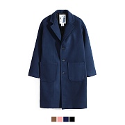 Pocket Wool Single Coat