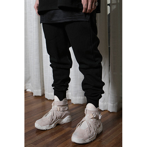 2017 SS Tape Detail Sweat Pants Black