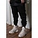 2017 SS Tape Detail Sweat Pants Black