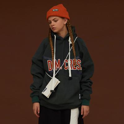 DIM X-LOGO HOODIE_GREEN