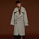 TWO BUCKLE OVERSIZE COAT_GREY