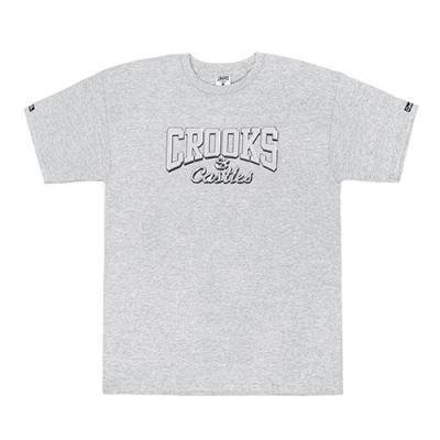 CORE EMBLEM SS TEE-HEATHER GREY(1520702-2)
