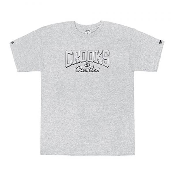 CORE EMBLEM SS TEE-HEATHER GREY(1520702-2)