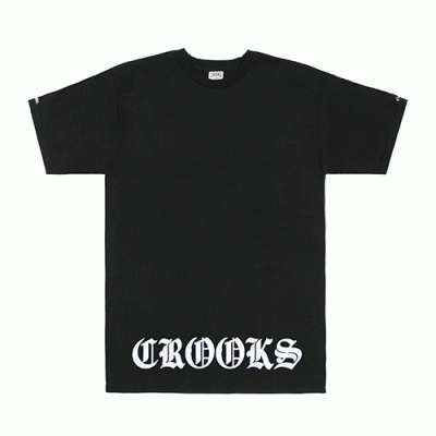 BONAFIDE CROOKS T-SHIRT-BLK(1540719)