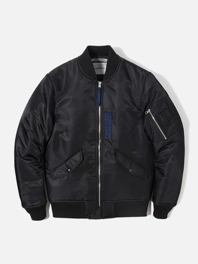 MA-1 JACKET EA [BLACK/BLUE]