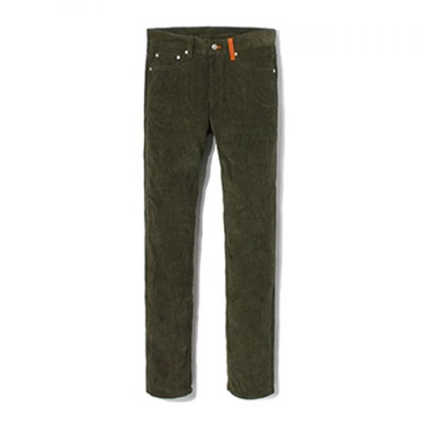 CORDUROY PANTS-KHAKI