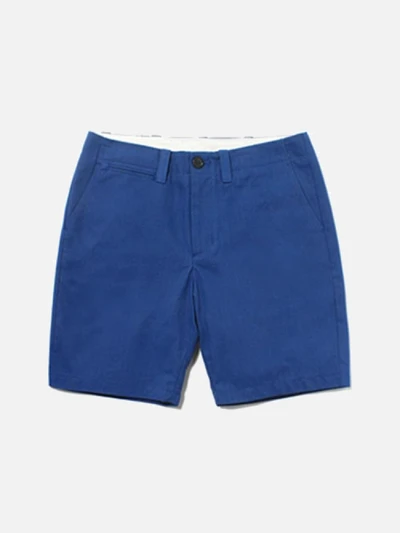 COTTON SHORTS-BLUE