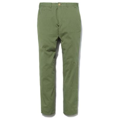 WASHED CHINO PANTS -OLV