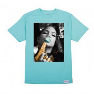 DIAMOND SUPPLY CO X CASSIE TEE - D.BLUE