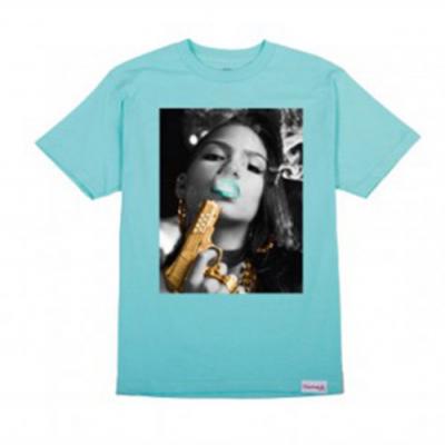 DIAMOND SUPPLY CO X CASSIE TEE - D.BLUE