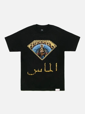 ARABIC MARY TEE-BLK