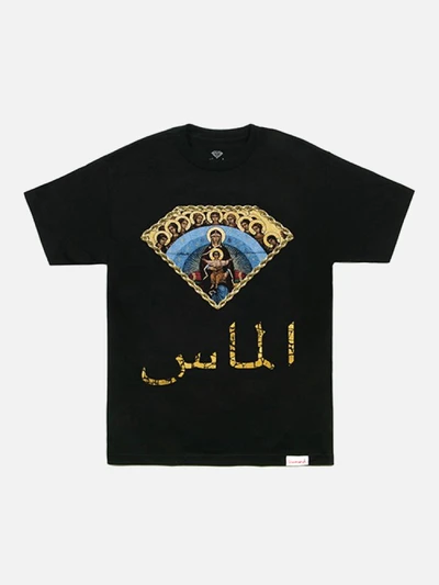 ARABIC MARY TEE-BLK