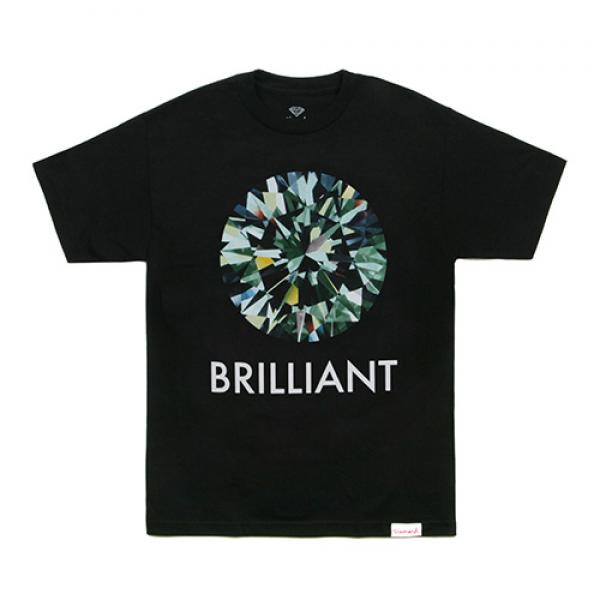 BRILLIANT TEE-BLK