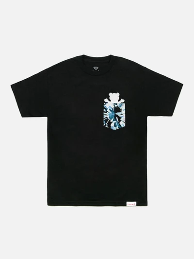 SIMPLICITY BEAR POCKET TEE-BLK