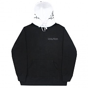 BASIC LOGO HOOD HOODIE-WHITE