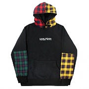 TARTAN CHECK BASIC LOGO HOODIE