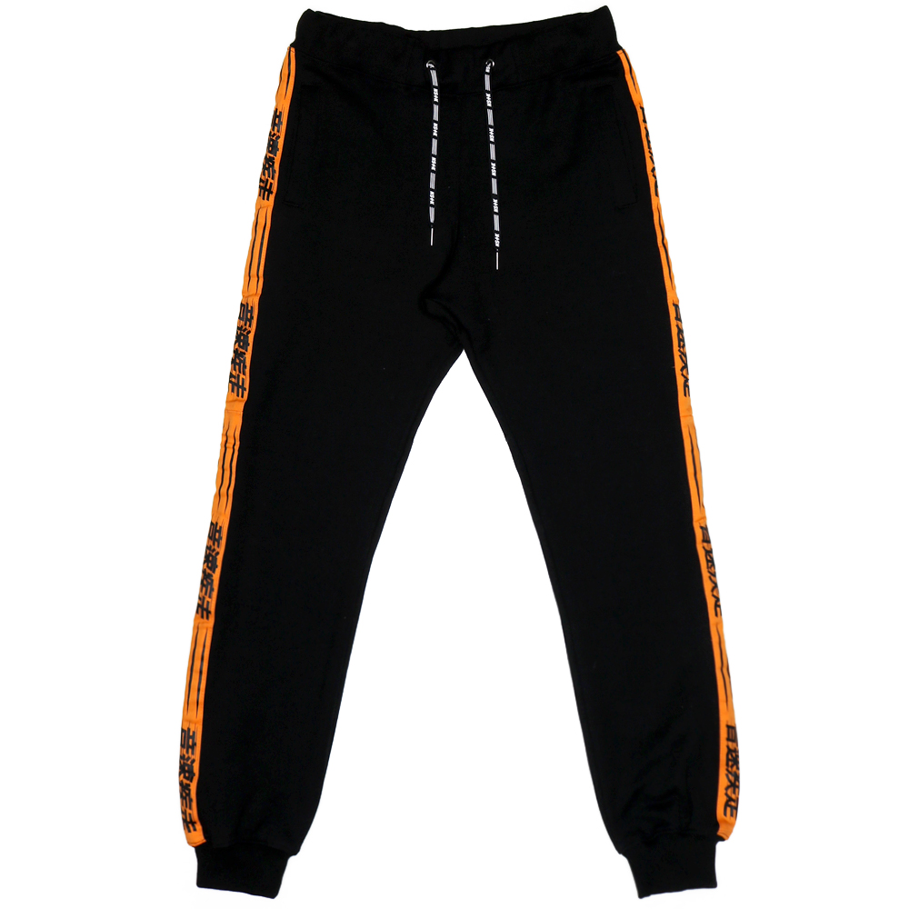 [NSTK] STAYMACH LINE SWEATPANTS (ORANGE)