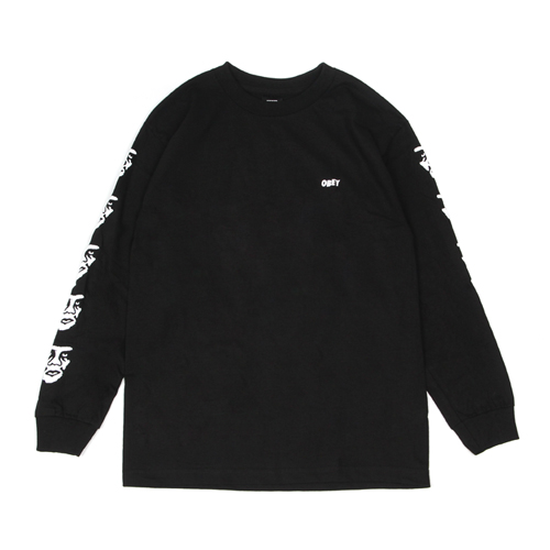 (164901247)THE CREEPER LS TEE-BLK