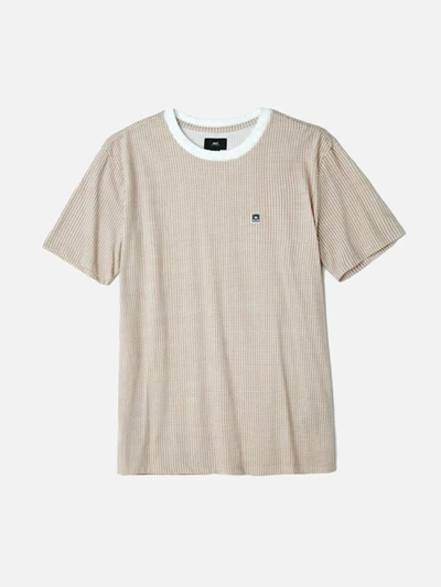 (131080199)EIGHTY NINE HOUNDSTOOTH TEE-KHA