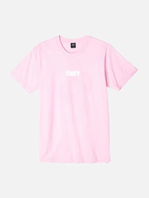 (163081216)OBEY JUMBLED TEE-PINK