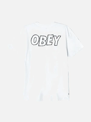 (166521319)OBEY LO-FI PREMIUM TEE-WHT