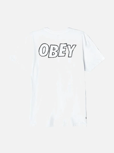 (166521319)OBEY LO-FI PREMIUM TEE-WHT