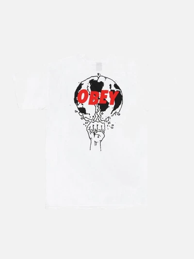 (163081384)SMASH IT UP TEE-WHT