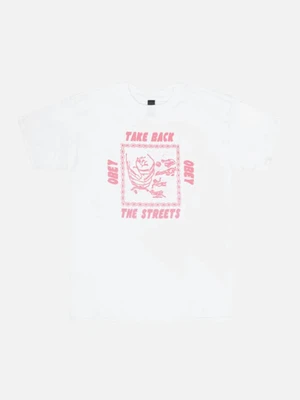 (163081412)TAKE BACK THE STREETS TEE-WHT