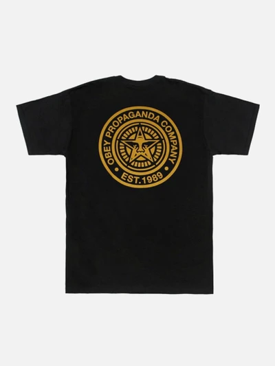 (163081201)OBEY PROPAGANDA COMPANY TEE-BLG
