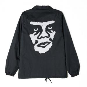 (125001247)THE CREEPER COACH JACKET-BLK