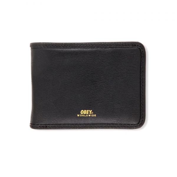 (100310070)GENTRY BI-FOLD WALLET-BLK